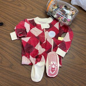 Burt's Bees Baby Jammies Sz 12M NWT
